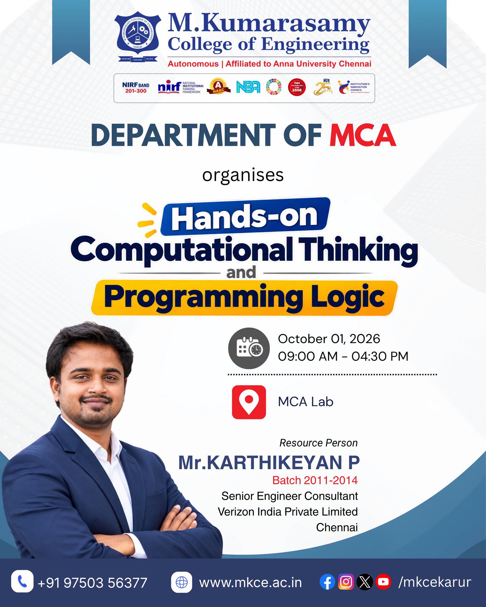 Hands-on Computational Thinking & Programming Logic